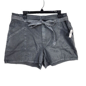 Old Navy Womens Shorts Large High-Waisted Twill Workwear 4.5 Inch Inseam Utility